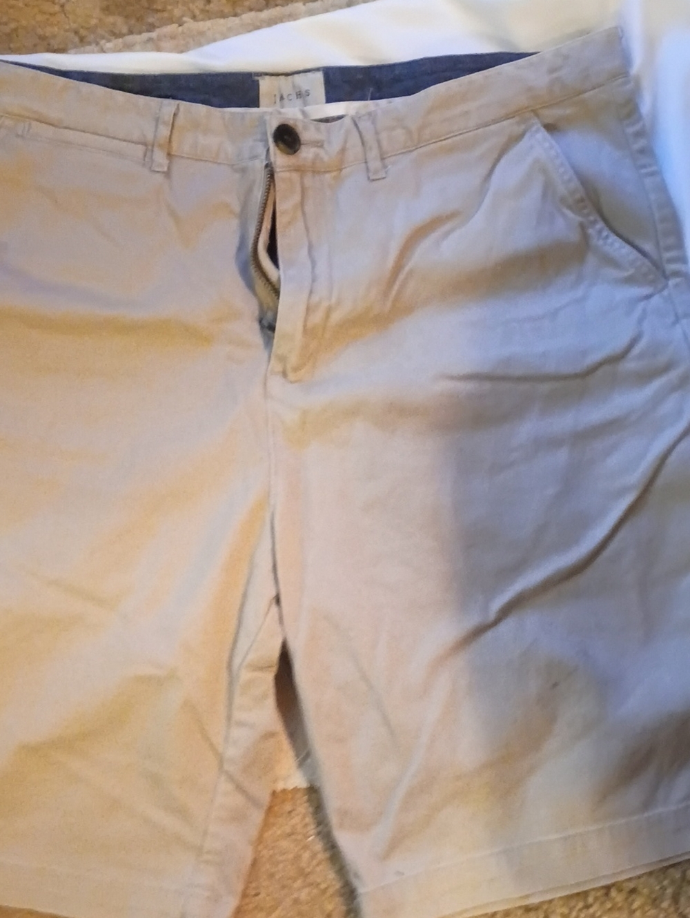 Jachs Beige Men’s Chino Shorts